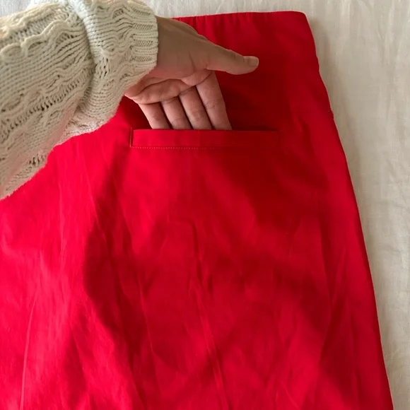 Adidas Women's Red Mini Tennis Skirt - Picture 4 of 5